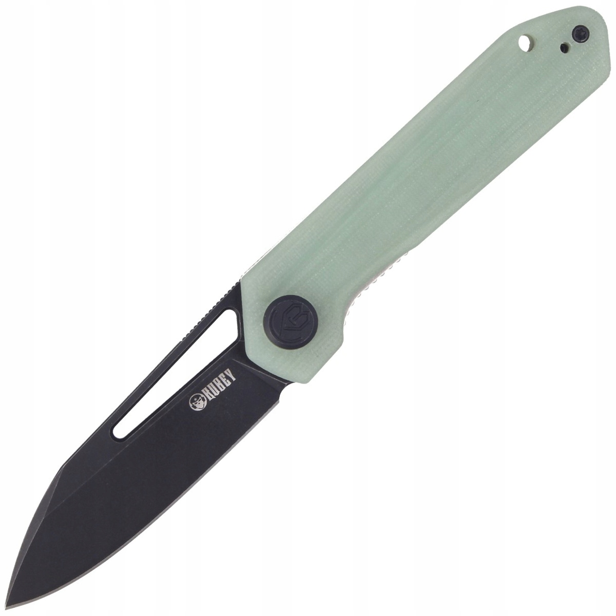Nůž skládací Kubey Royal Knife Jade G10, Dark Stonewashed D2 (KU321C)