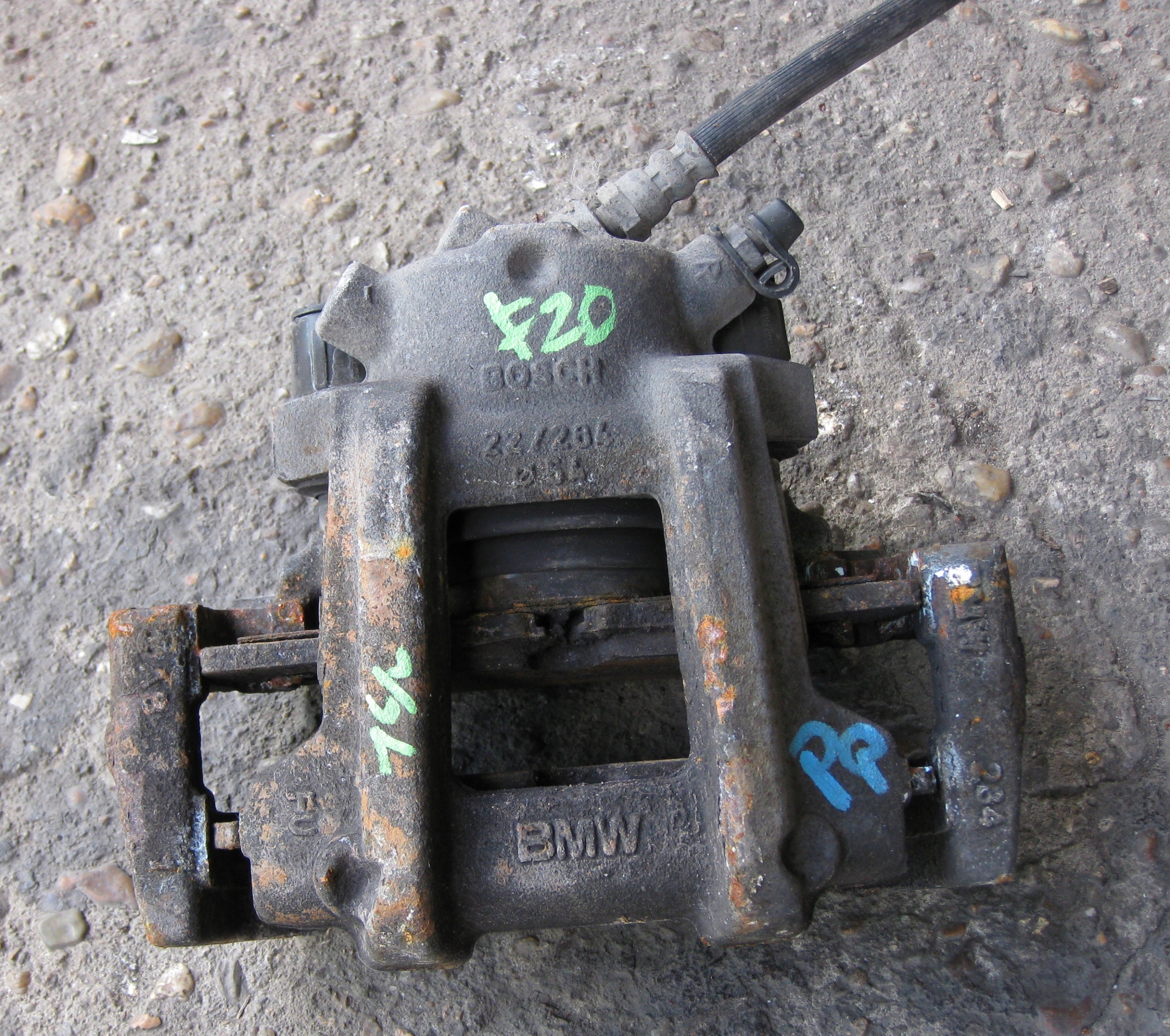 BMW F20 1.6i 14R caliper brake right front