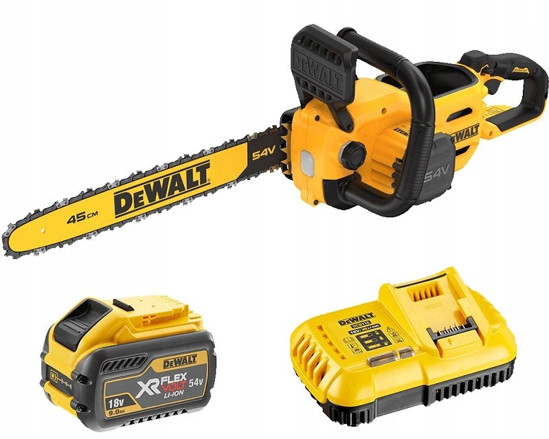Dewalt Pilarka Łańcuchowa Akumulatorowa 45CM 54V Xr 1*9.0AH