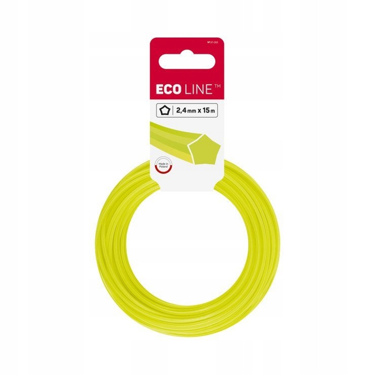

Żyłka tnąca gwiazdka 15 m Eco Cellfast 2,4mm