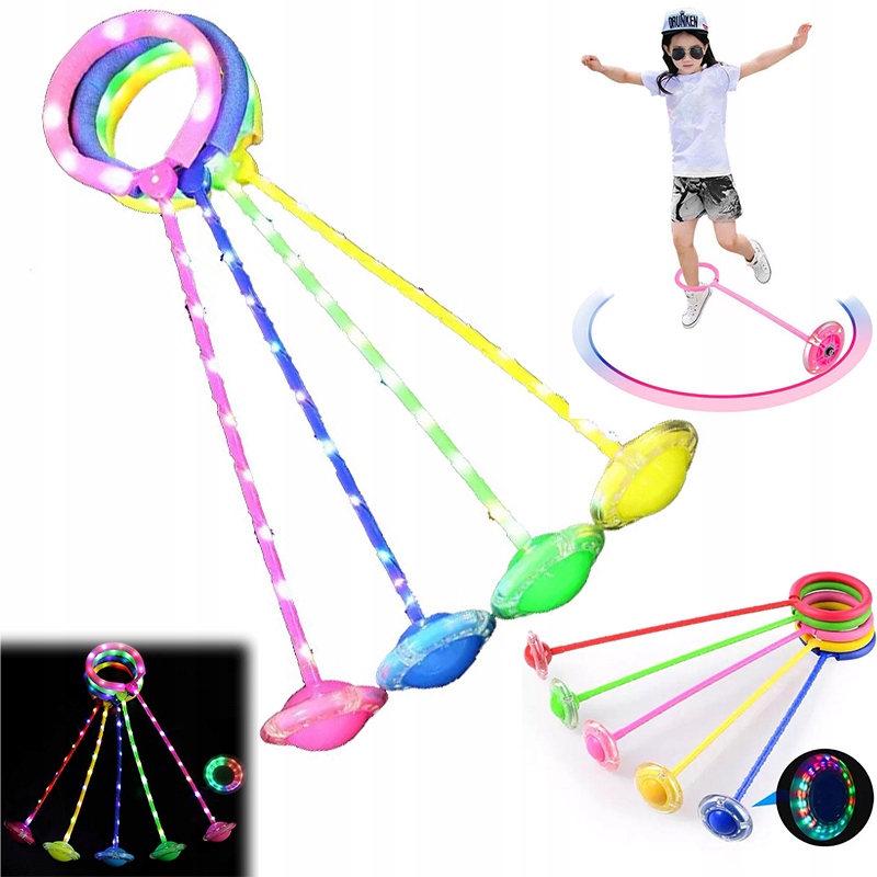 

Hula Hop Na Nogę Skakanka Skipper Świecąca Led