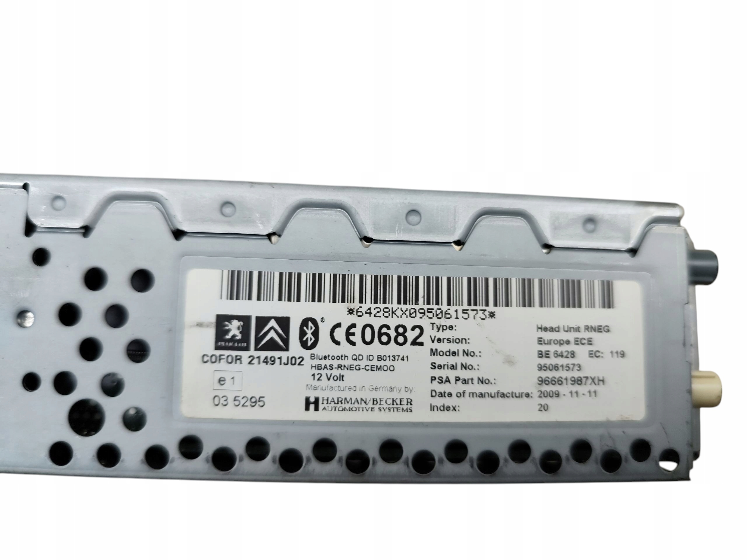 RADIO BLUETOOTH navigation GPS PEUGEOT 308 and T7 96661987XH