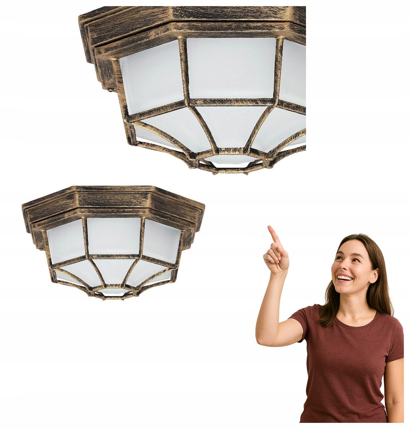 Venkovní Stropní svítidlo Milano 8376 Rabalux