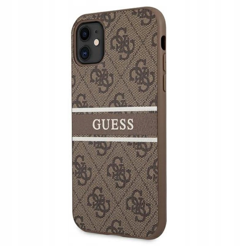 Etui do iPhone 11 Guess 4G Printed Stripe Case