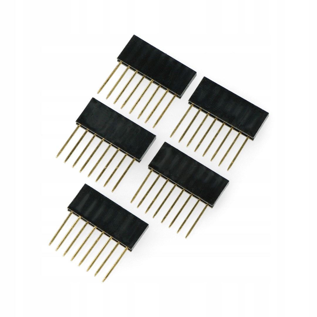 

Gniazdo żeńskie 1x8 raster 2,54mm dla Arduino 5szt