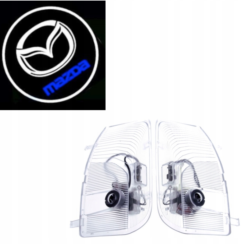 Projektor Hd Led Logo Hologram Mazda 6 MAZDA6 1 gen. Gg Gy Lampka Drzwi
