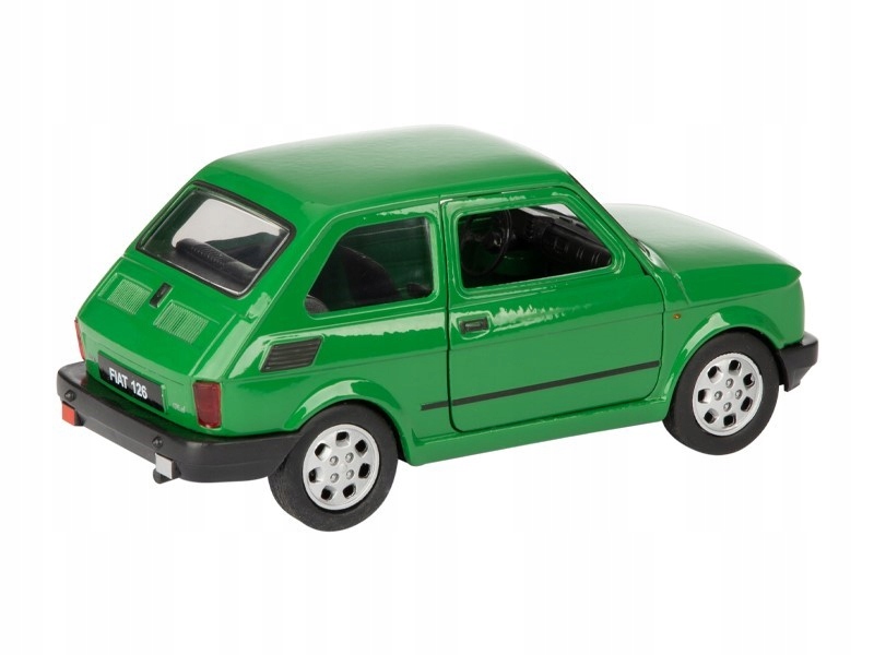 Model 1:34, PRL FIAT 126p, zielony Marka Welly