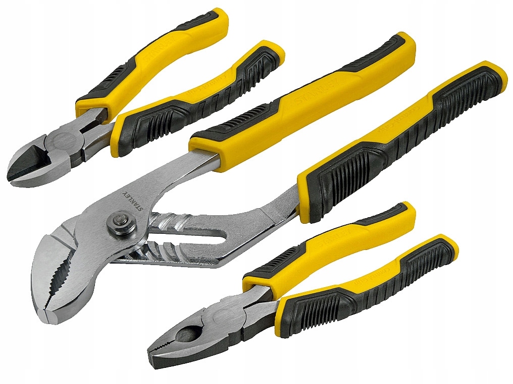 Solidní sada 3 ks kleští Dynagrip Stanley