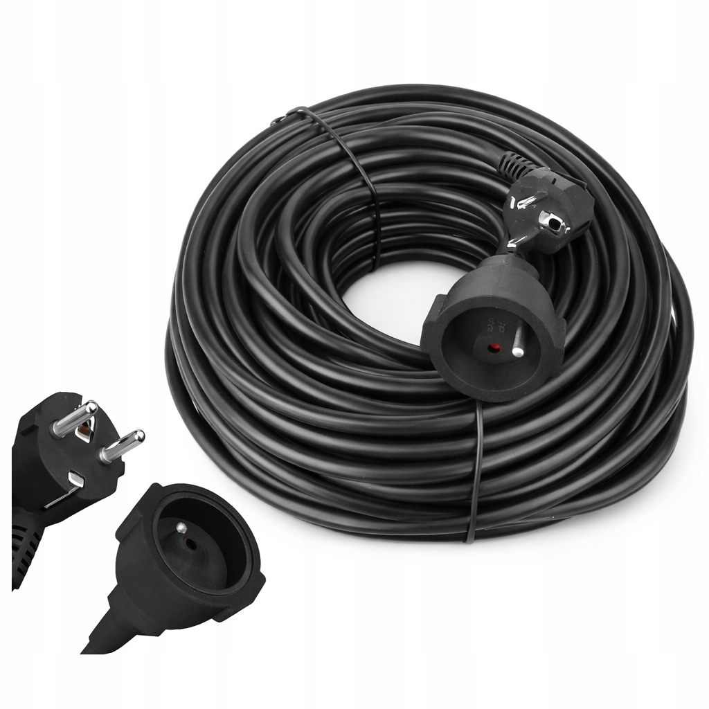 Przedłużacz Budowlany/Ogrodowy 3 x 2,5mm 50m
