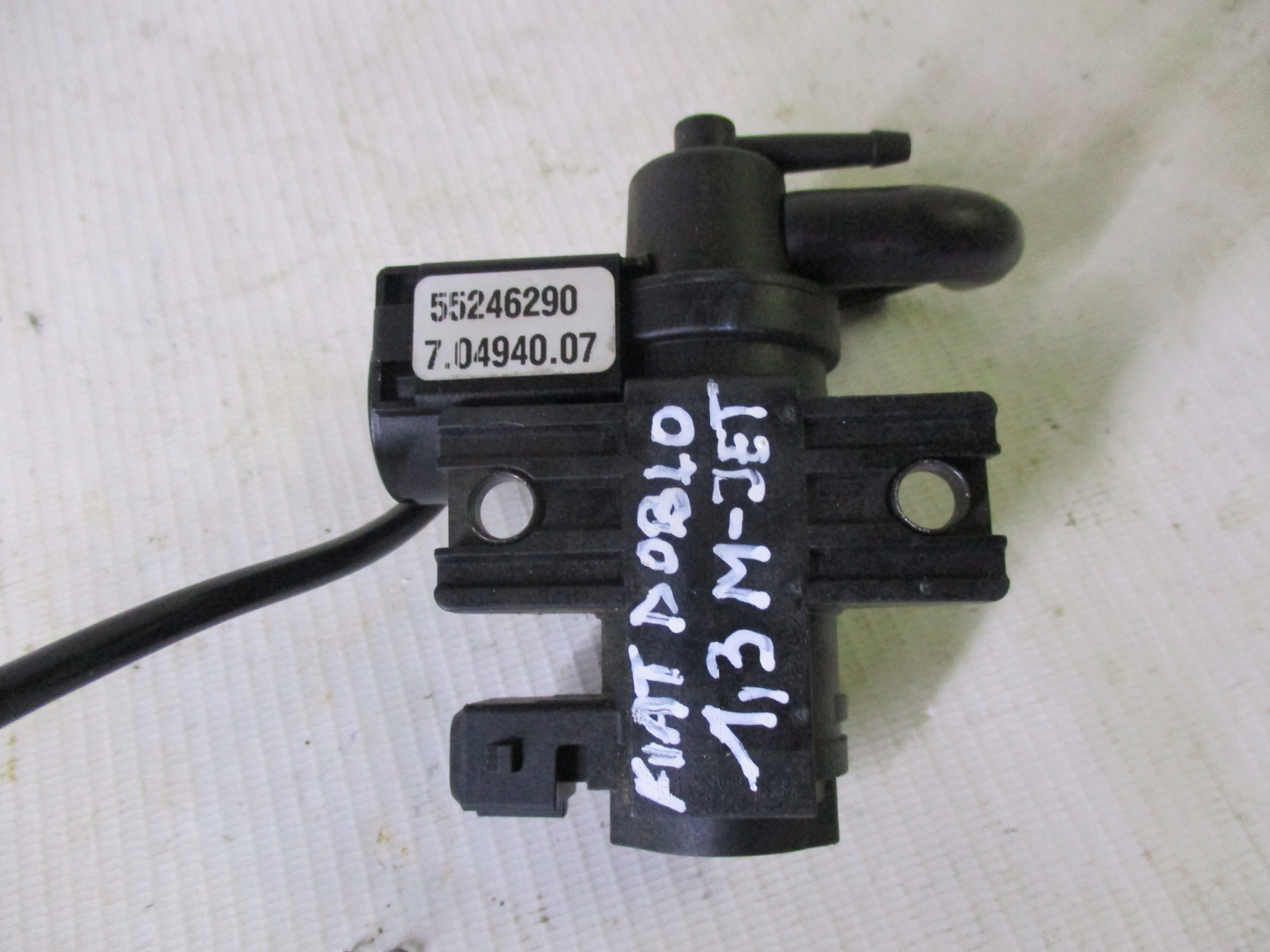 Sensor Unterdruck Fiat 1,3 M-J 55246290