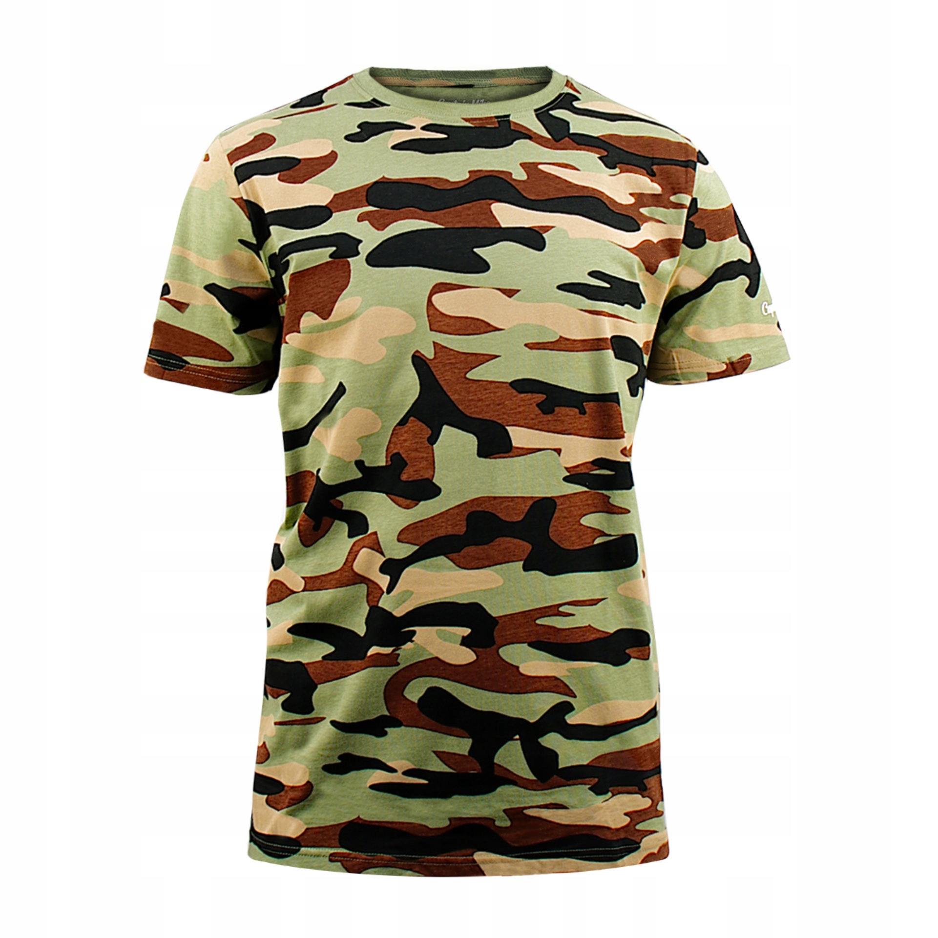 

Koszulka męska bawełna T-shirt military moro r. L
