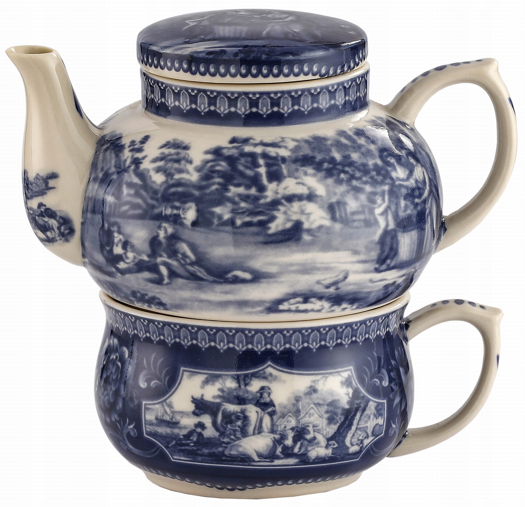 

Filiżanka Dzbanek Komplet Tea For One