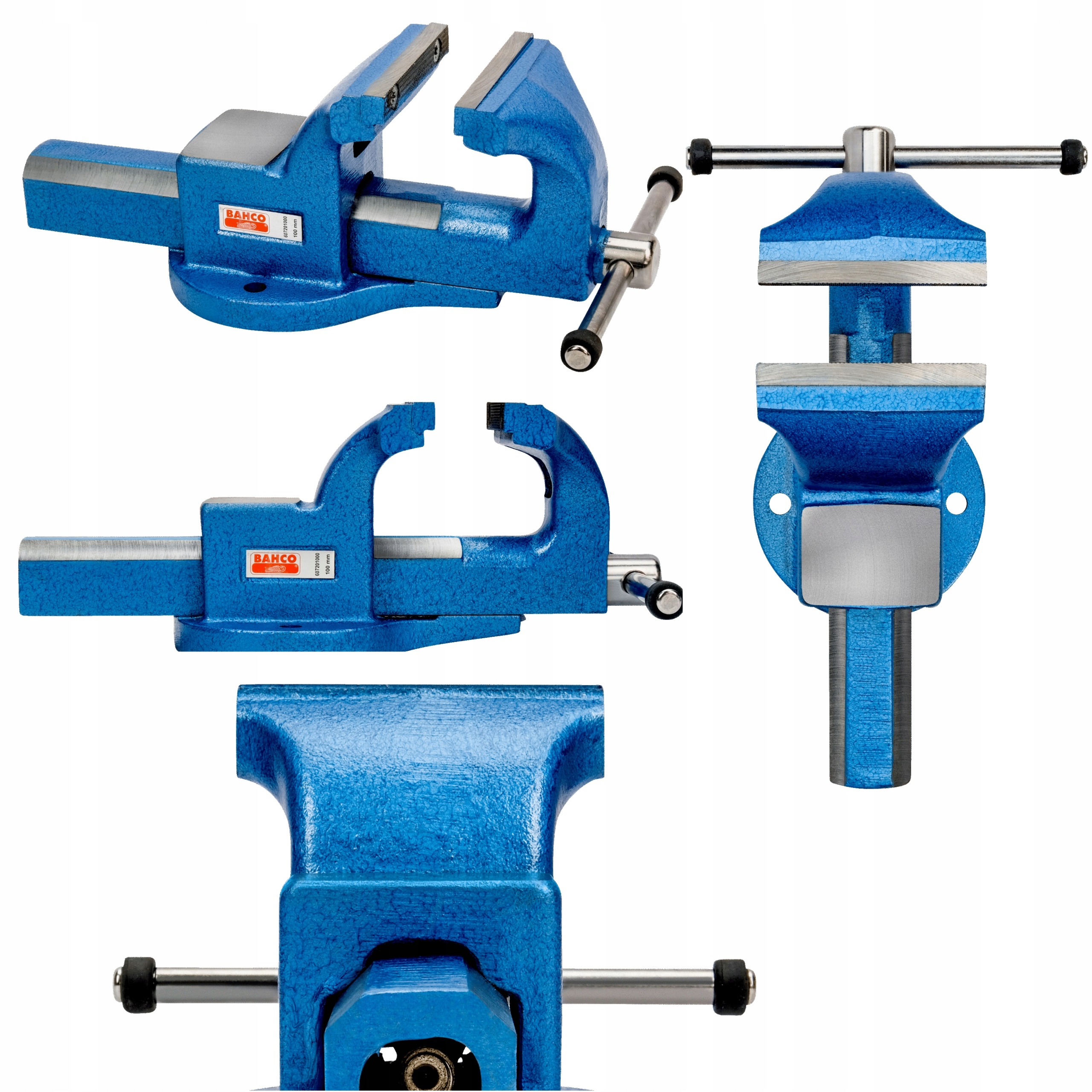 Bahco слесарные тиски фиксированные 125 мм 12 кг