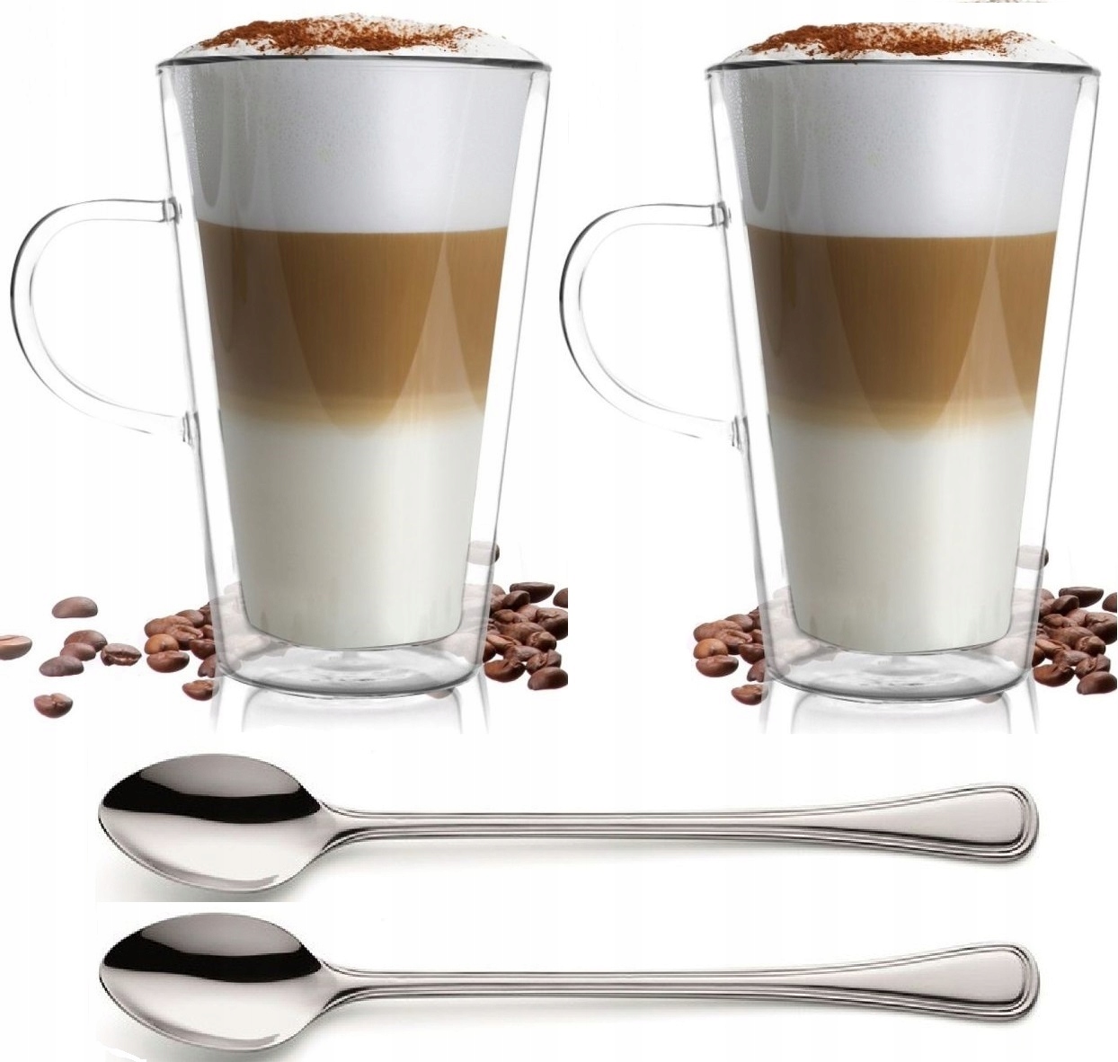 

Zestaw 2 Szklanki Termiczne Amo Kawy Latte Herbaty