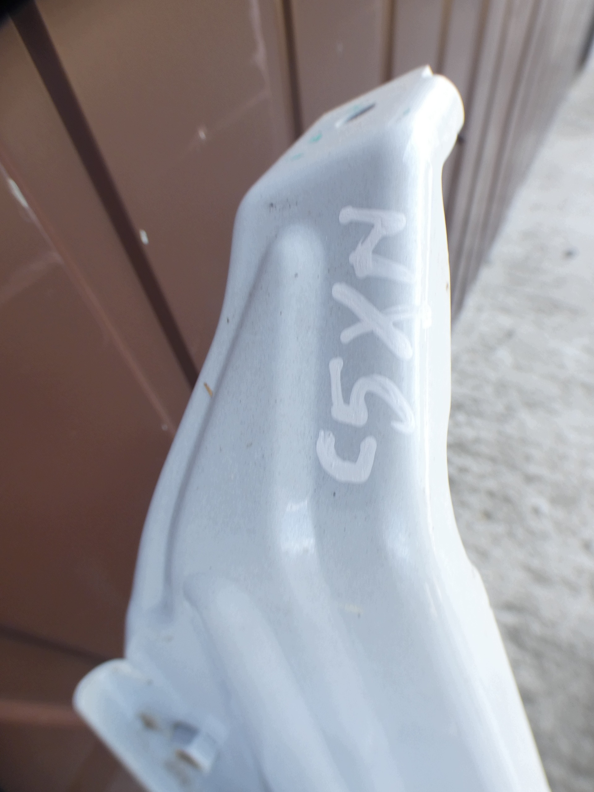 Citroen C5 X C5X 2023 fender left front front colour EN9 support