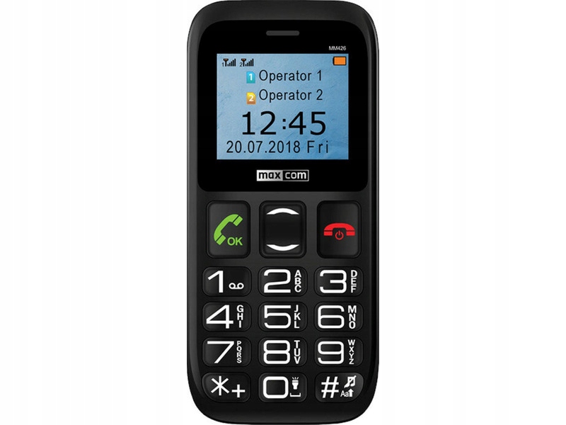 Telefon Maxcom MM426 Se Czarny