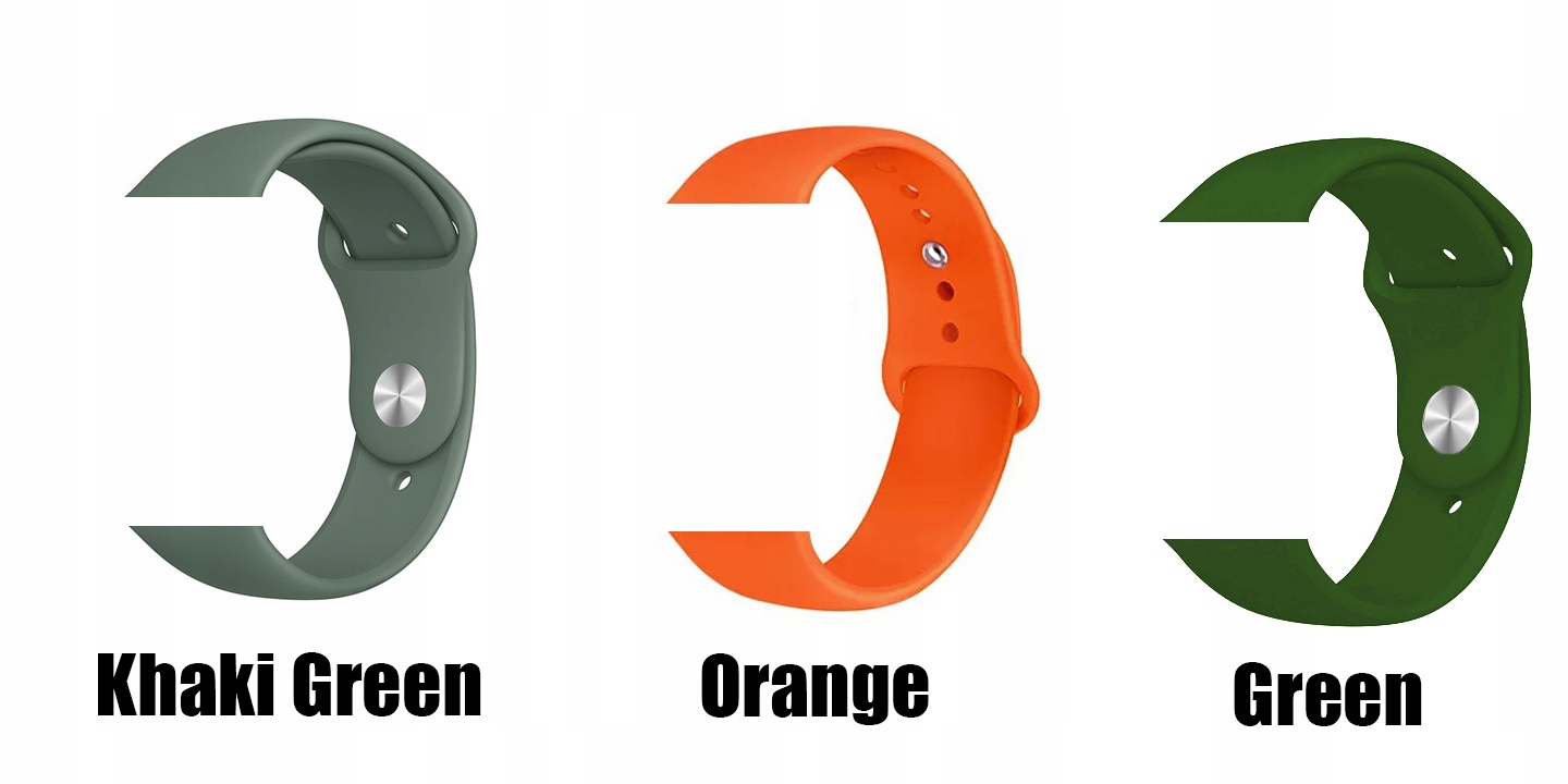 ŚLICZNY PASEK DO SMARTWATCH 20mm|RÓŻNE KOLORY Kolor wielokolorowy