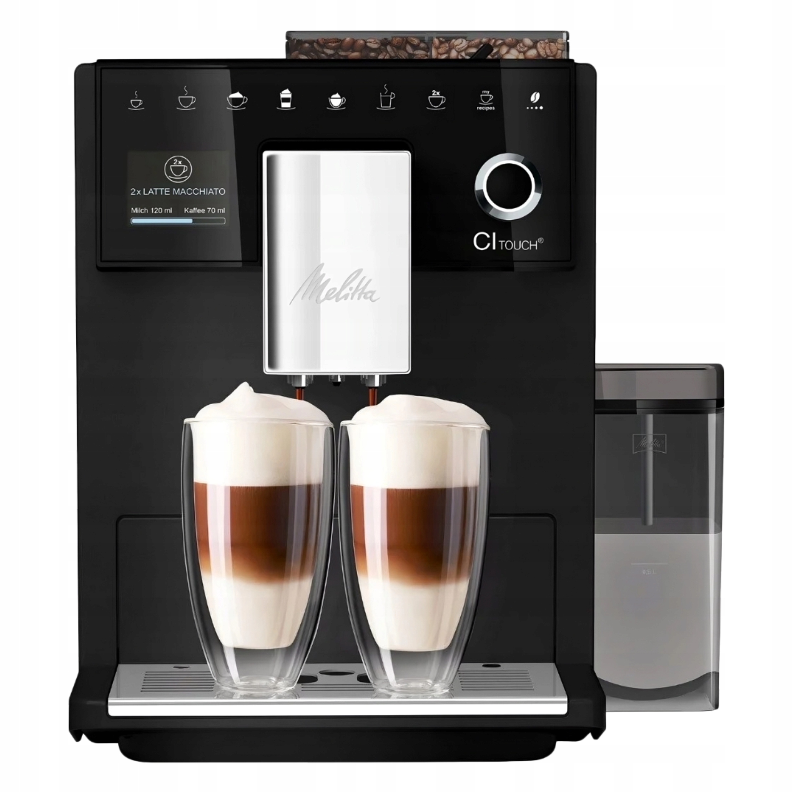 Ekspres do kawy Melitta CI Touch F630-112 – czarny