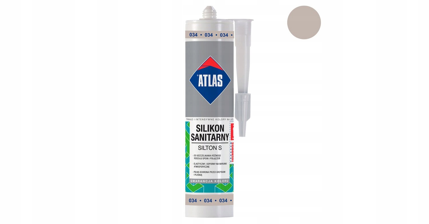 

Atlas Silikon Sanitarny Silton S Jasnoszary 034
