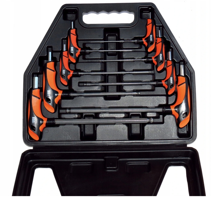 ШЕСТИГРАННЫЕ КЛЮЧИ ТИП T 2-10 ММ 8 EL. C6605 РИЧМАНН