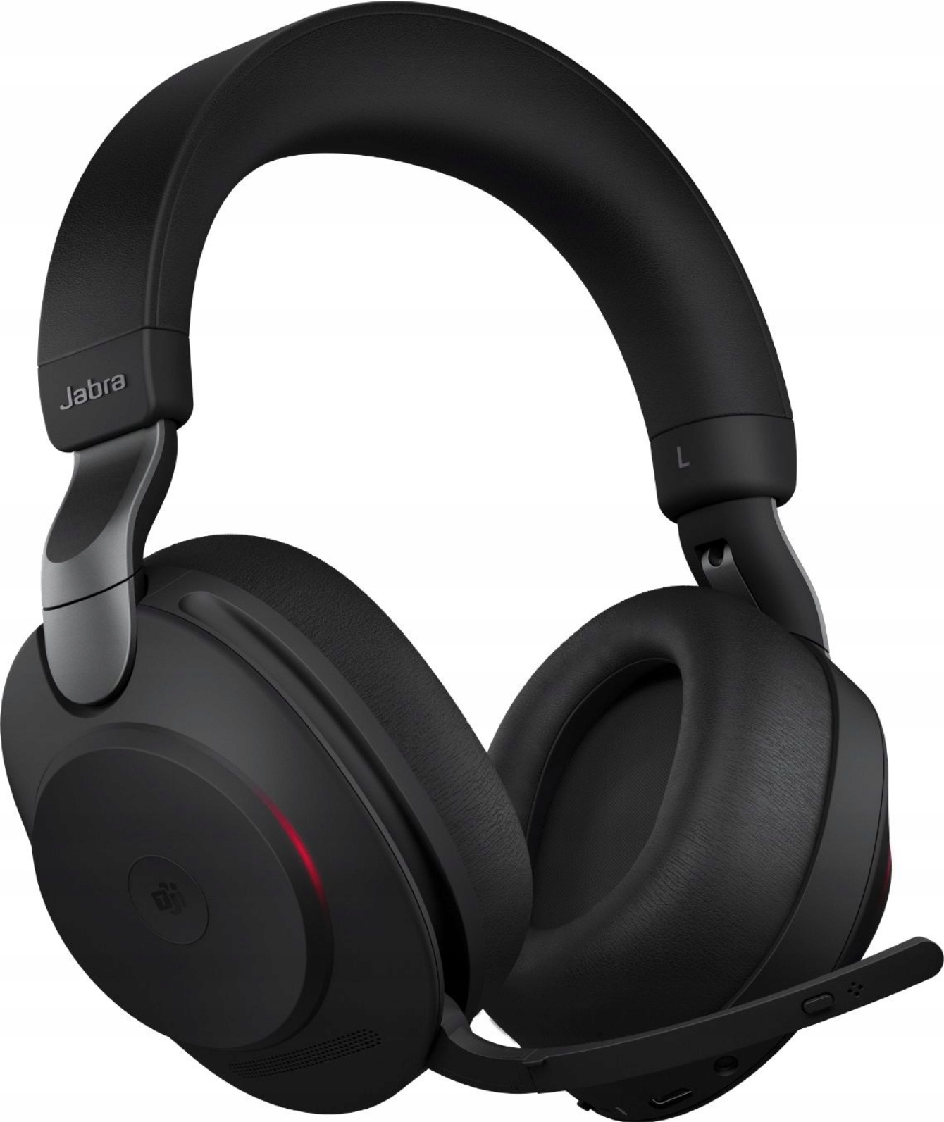 Bezdrôtové slúchadlá na uši Jabra Evolve2 85 čierne Bluetooth