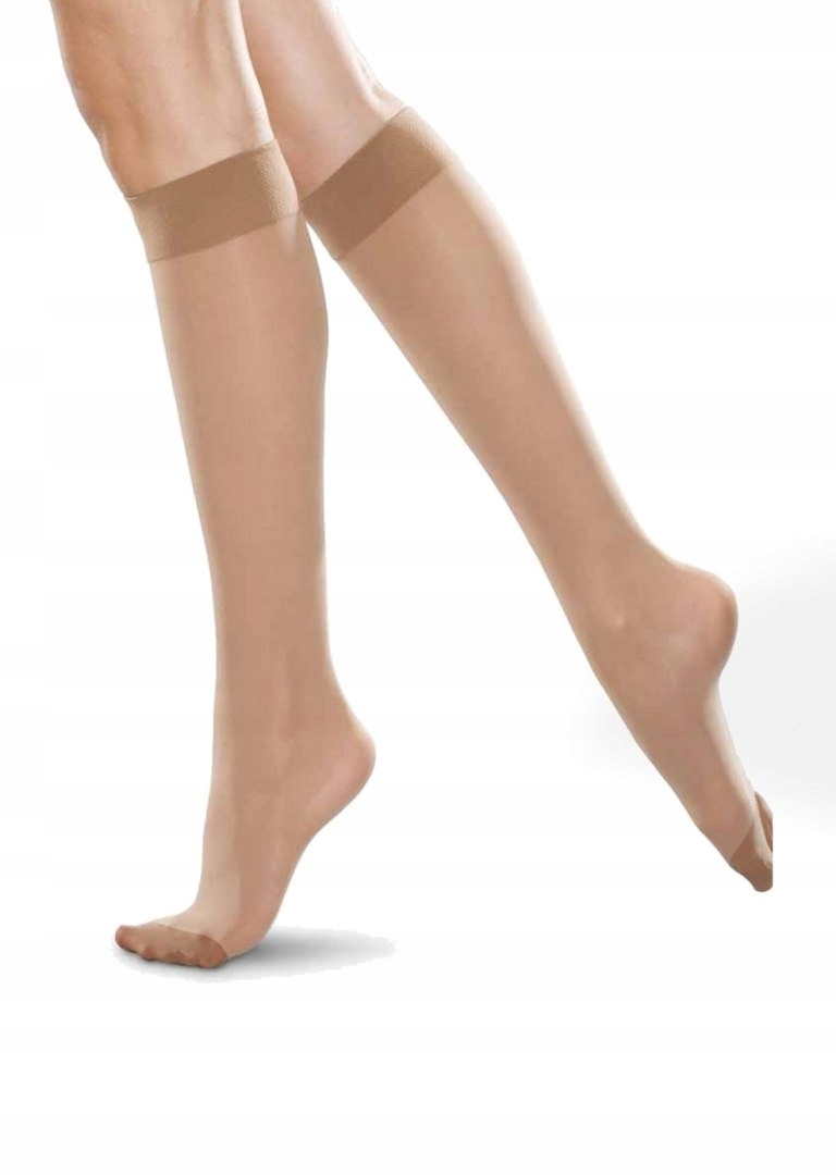

Podkolanówki Lycra 15 Den Gatta 2-PAK beige