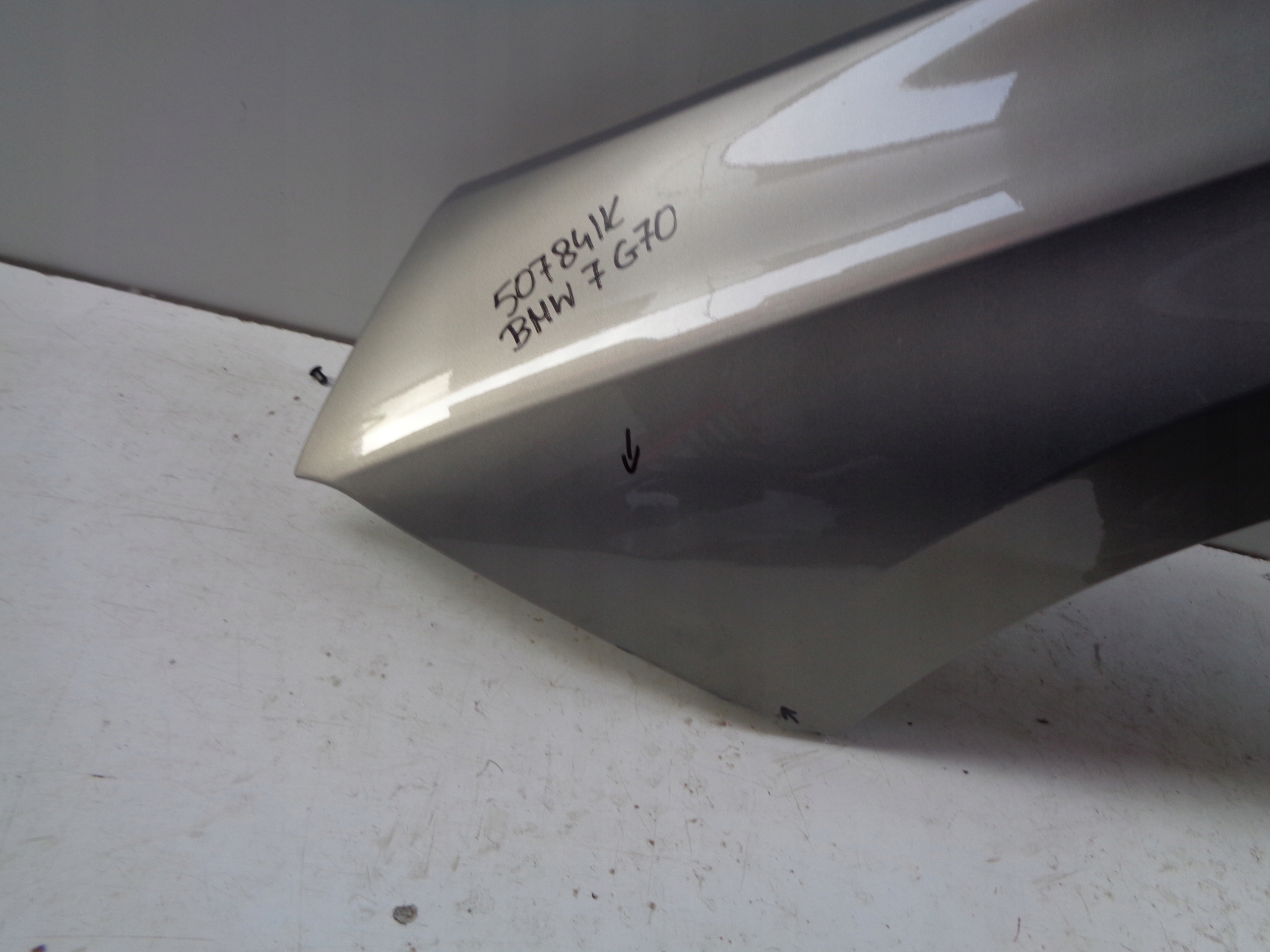 parafango sinistra Anteriore BMW 7 G70 23- NR 50784