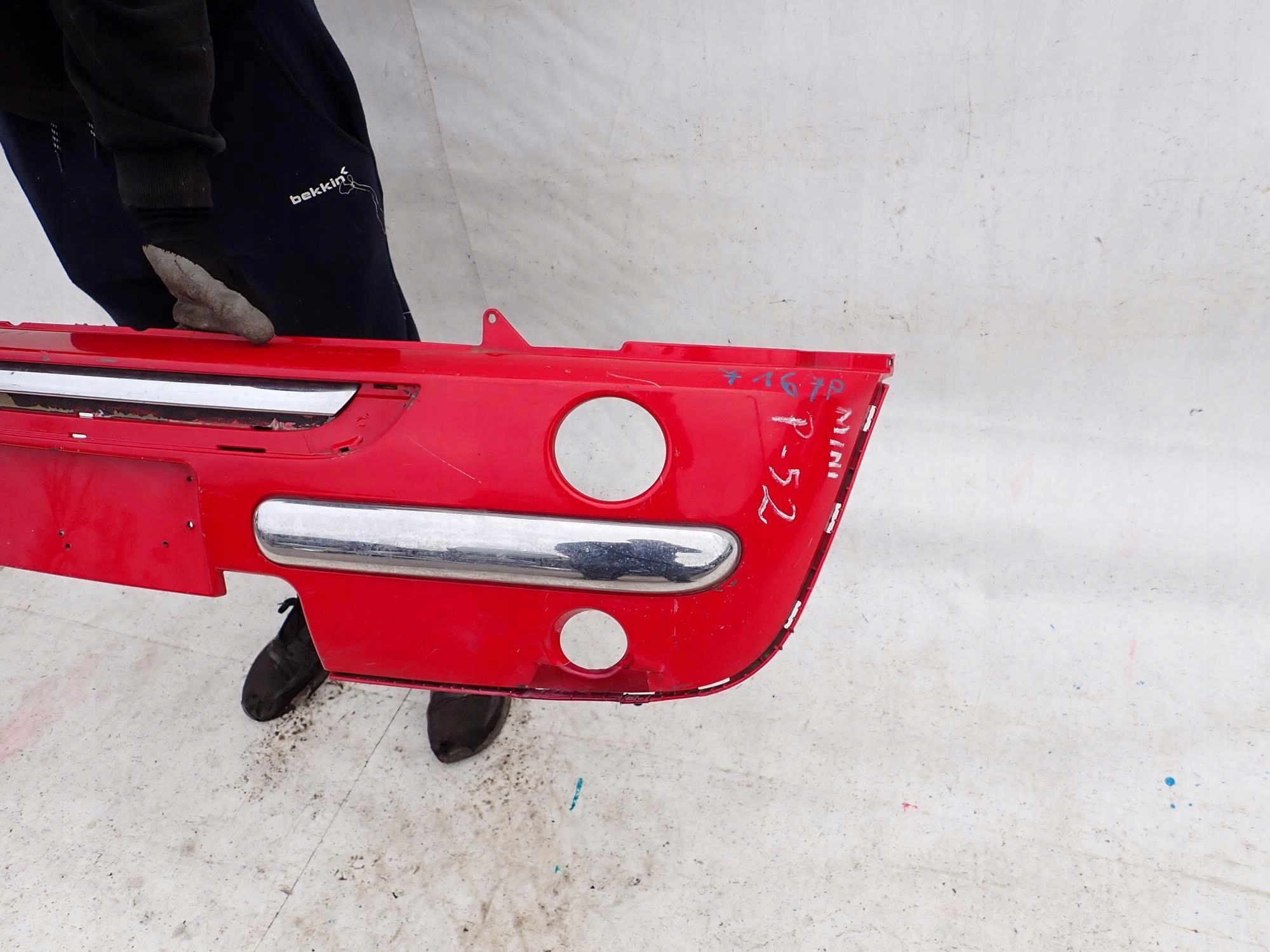 MINI COOPER and 1 ONE R50 01-04 bumper front front