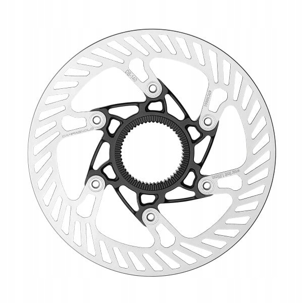 Campagnolo Disc Rotor Centerlock Chorus Ekar Afs 160 Mm, Black Silver