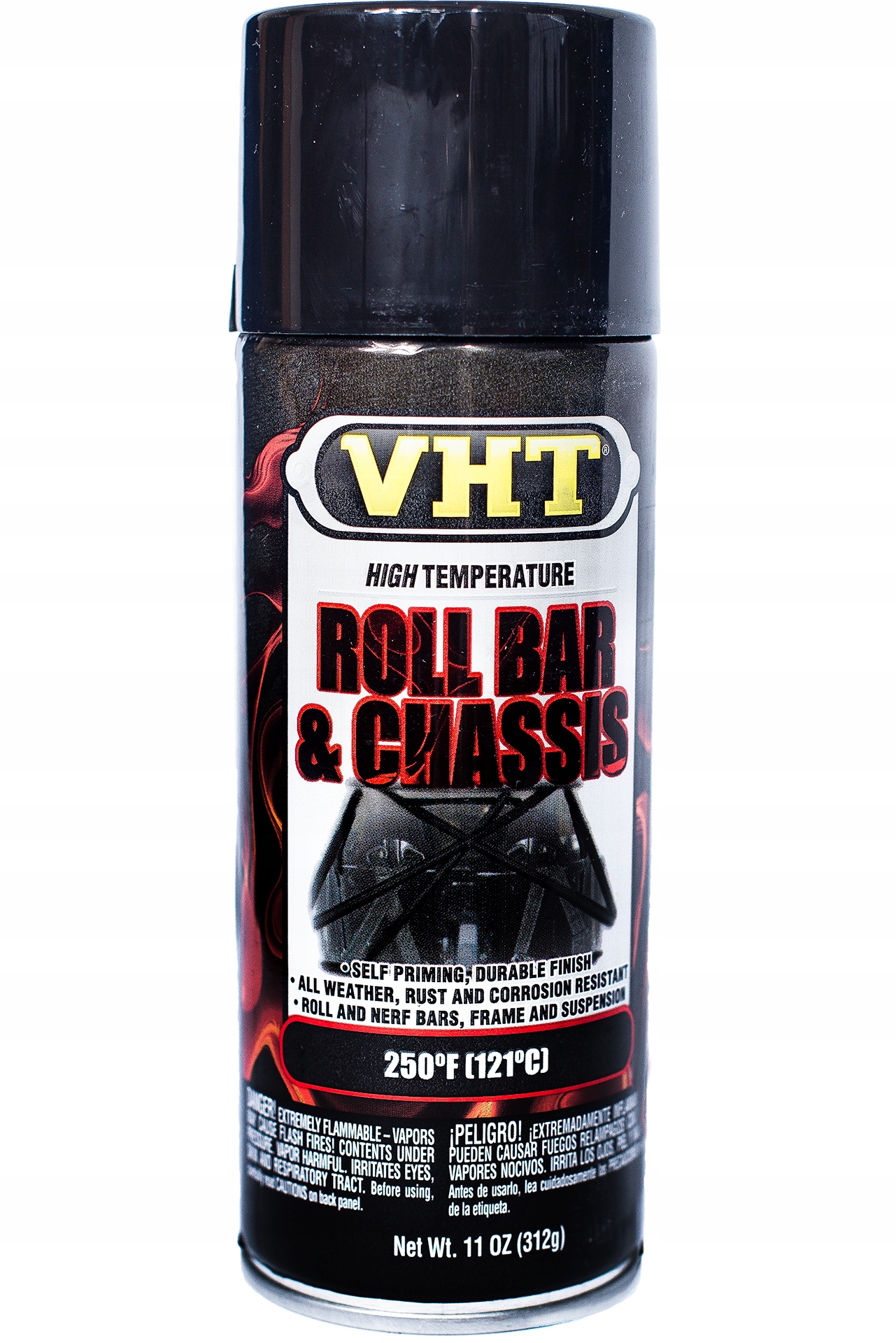 VHT ЛАК ДЛЯ РАМИ І ШАСІ SP670 ЧОРНИЙ ГЛЯНЕЦЬ