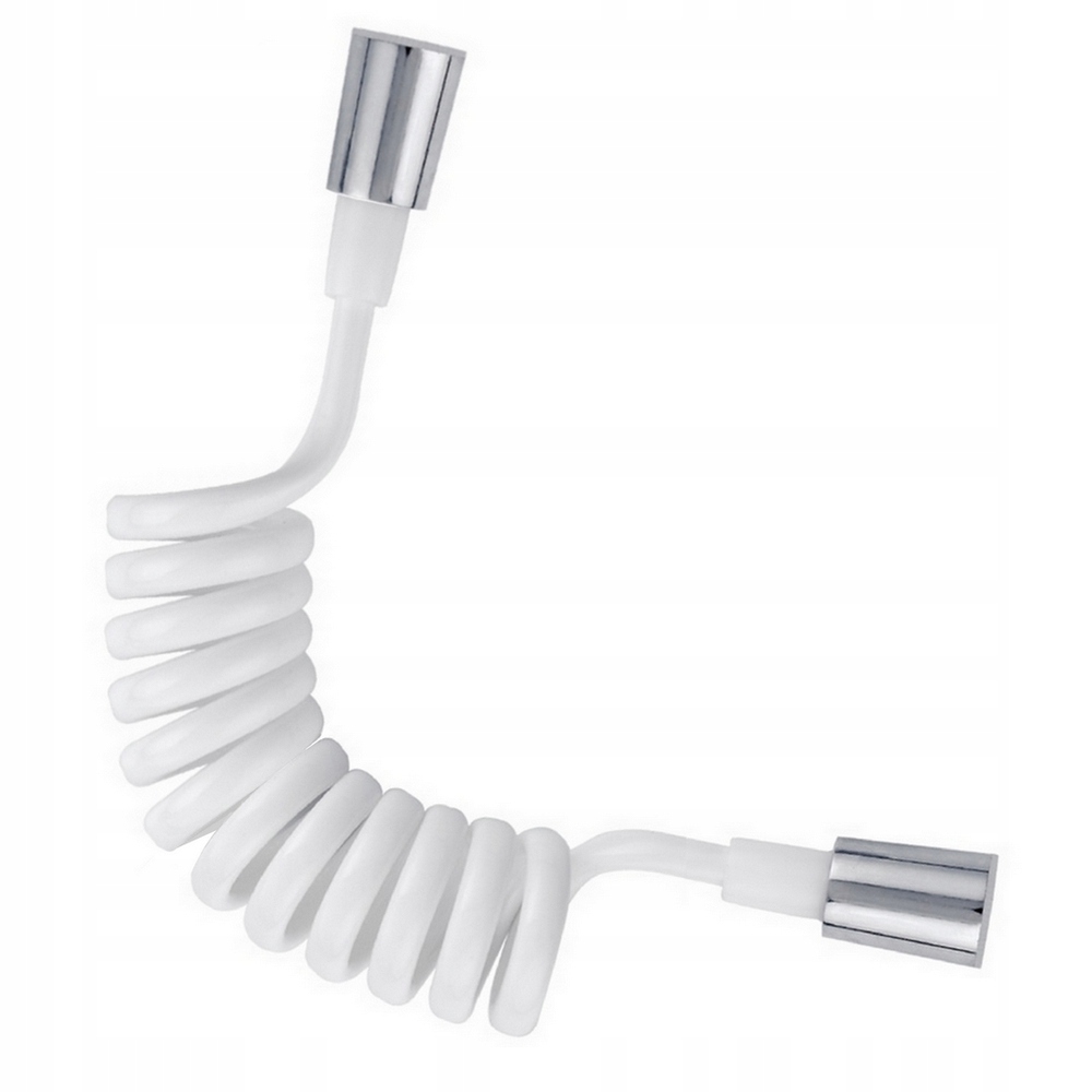 Wąż sprężynowy prysznicowy bidet biały IntimSpa