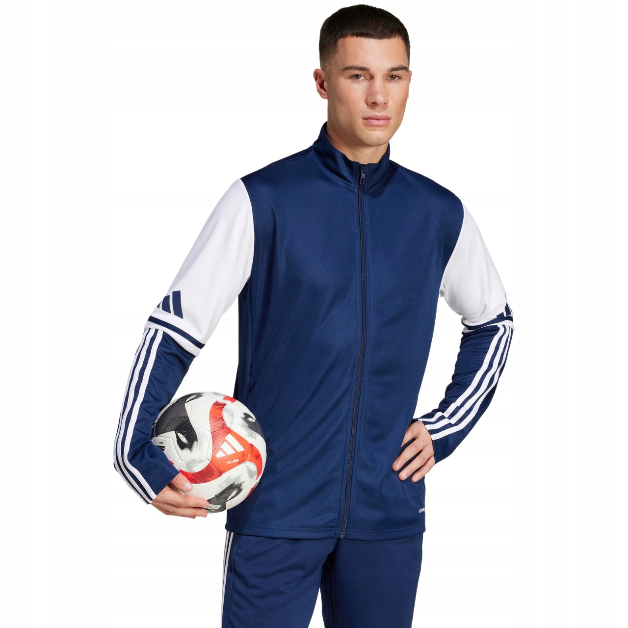 Bluza męska adidas Squadra 25 Training granatowo-biała R. S