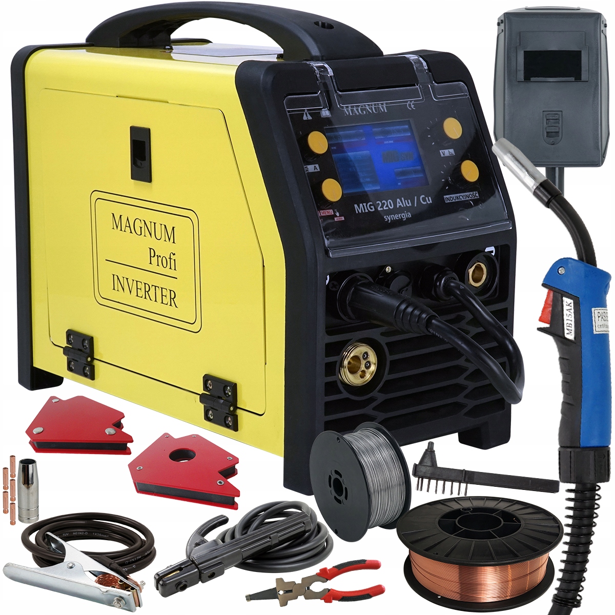 Spawarka MIGOMAT MAGNUM MIG 220 ALU CU Synergia