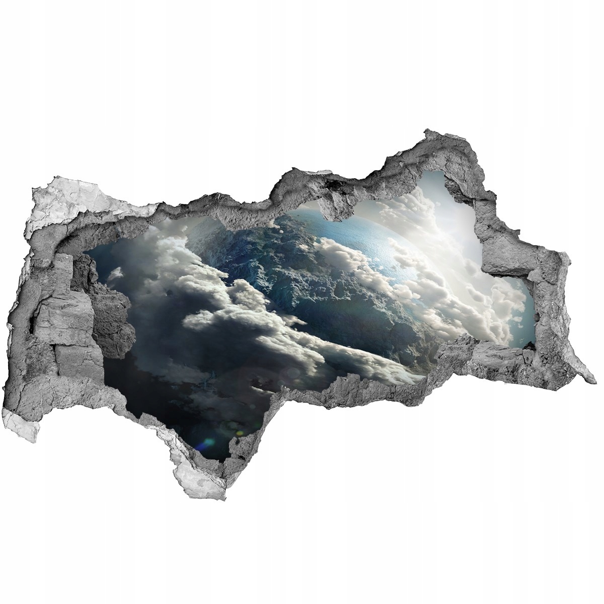 

Foto zdjęcie dziura na ścianę Planeta Ziemia 95x73