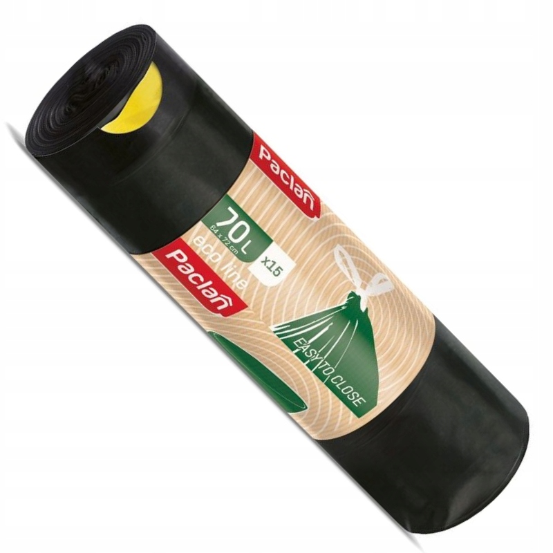 

70l worki na odpady Eco Line Paclan 15szt.