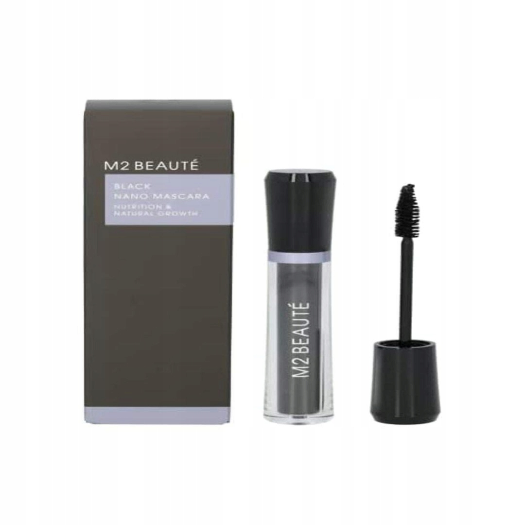 Řasenka na řasy M2 Beauté Black Nano Černá 6 ml Vyživující