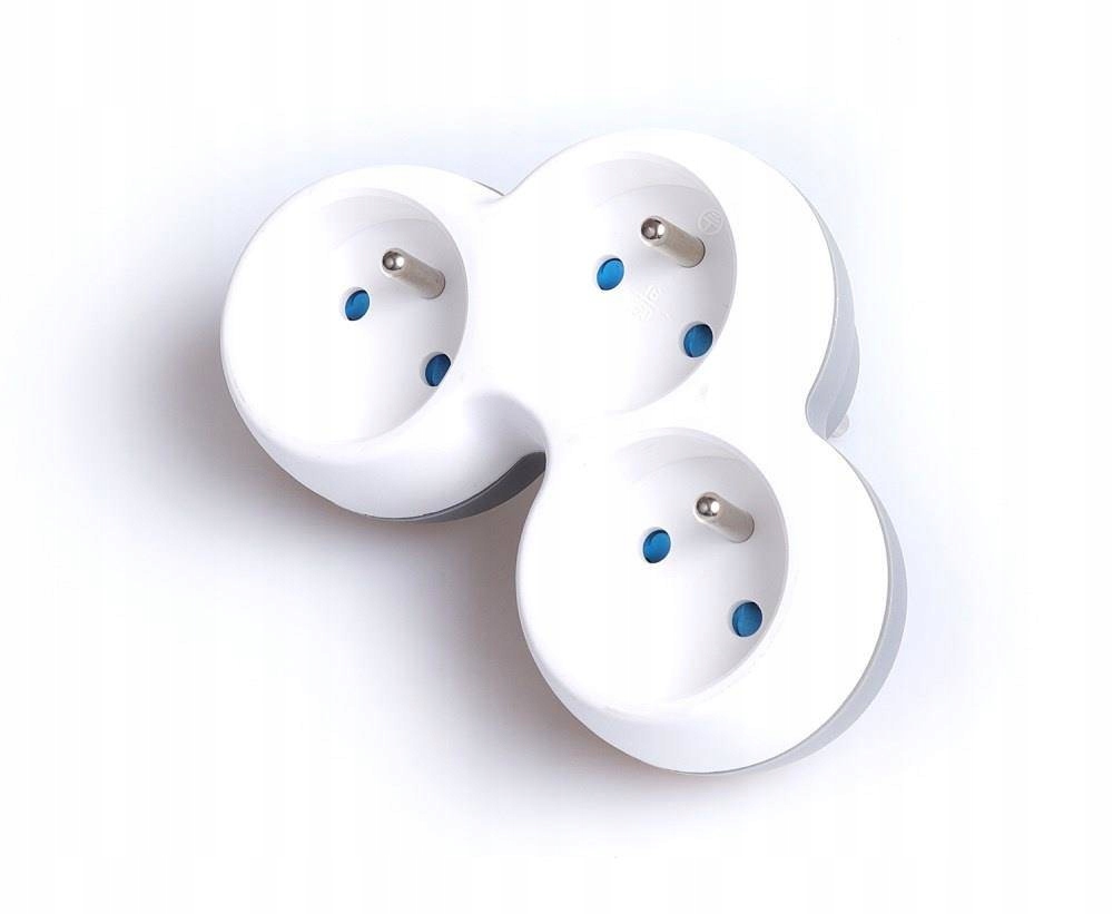 ROZGAŁĘŹNIK SIECIOWY ZŁODZIEJKA 3 GNIAZDA IP20 Przeznaczenie Elektryczne