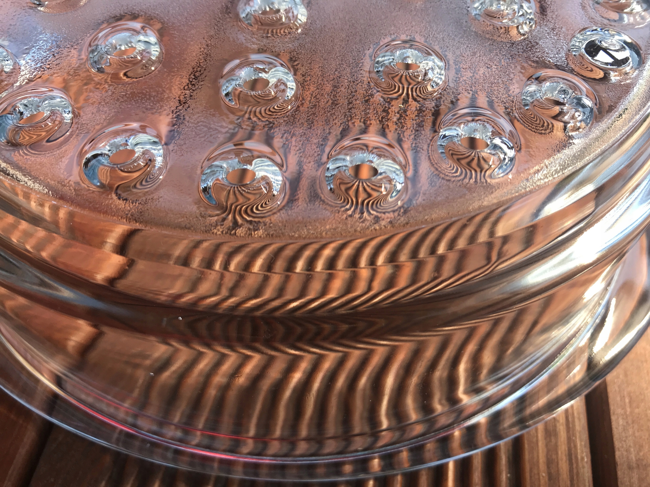 SITO WKŁAD DO GOTOWANIA NA PARZE PYROFLAM parowar PYREX szklany OLDMAN 20cm Waga produktu z opakowaniem jednostkowym 2 kg