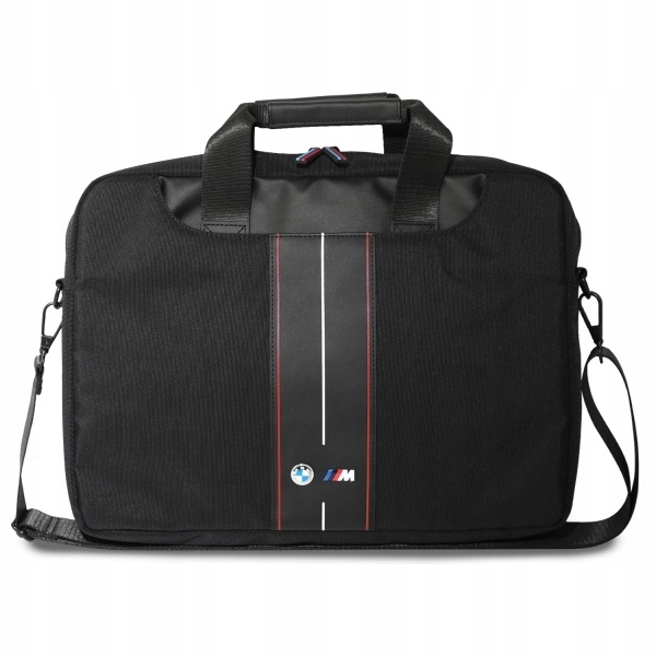 Pouzdro na notebook 16" Bmw Nylon Červený pásek Černé