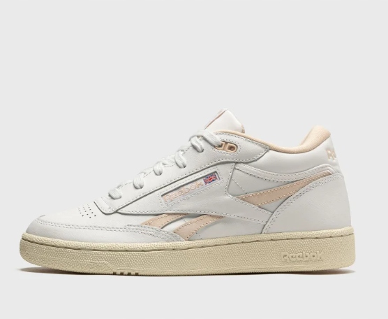 Reebok Club C Dámské Sportovní Boty Bílé Kožené 34 0ZXD6* Pozadí