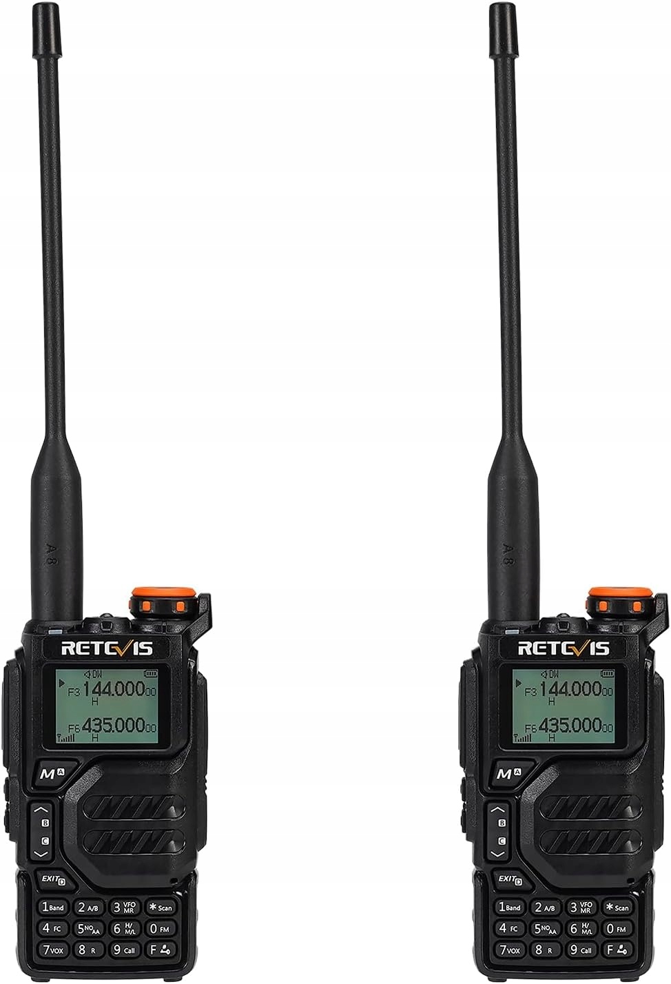 Retevis RA79 Walkie Talkie, Radiotelefon, Profesjonalna krótkofalówka,USB-C