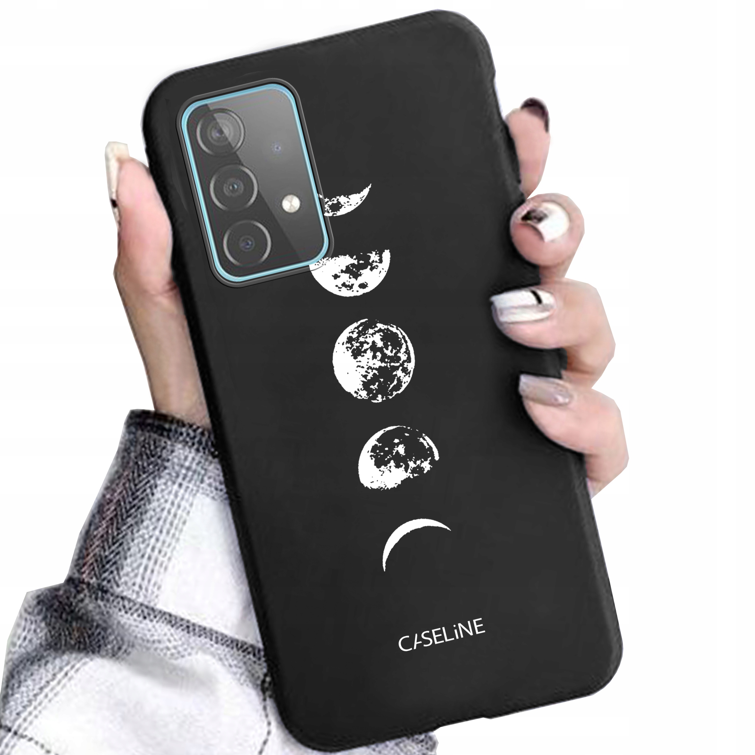 

Etui matowe do Samsung A72 5G guma case + Szkło