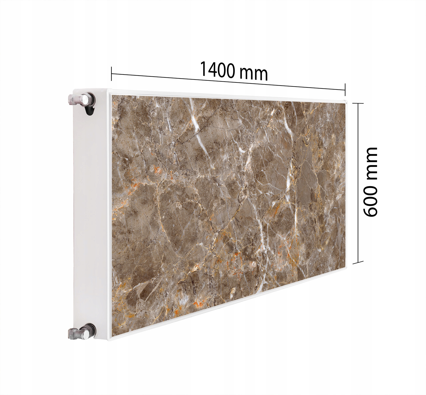 Magnetická Maska Na Radiátor 140x60 Mramorová Podložka Magnet