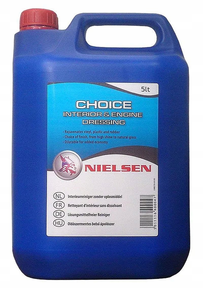 Nielsen Choice 2v1: Kondicionér – dresink na plasty nebo Interior Qd 5000 ml