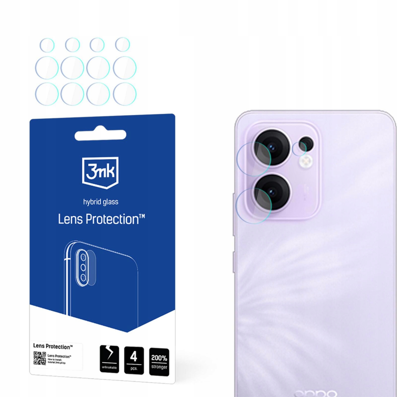 Oppo Reno 13F 4G/5G 3MK Lens Protection