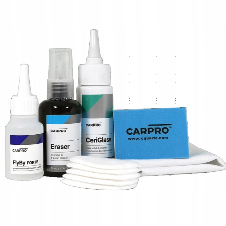 CarPro FlyBy FORTE Extreme Kit zestaw powłoka niewidzialna wycieraczka 15ml Numer katalogowy producenta 522431