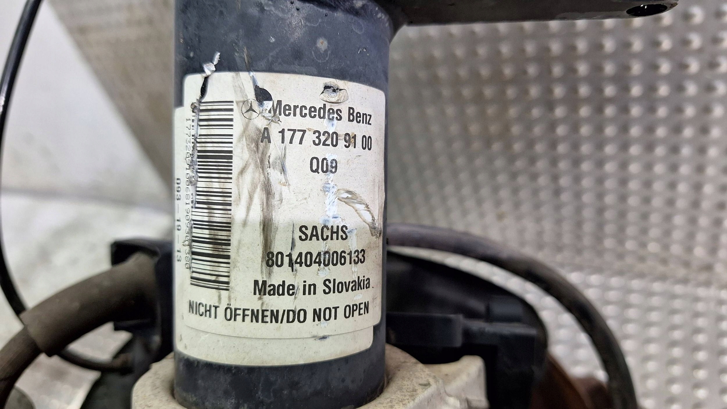 swing shock absorber left front A1773209100 MERCEDES W177 1.5 CDI AMG