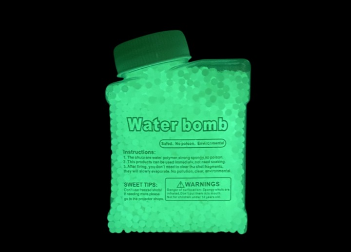 KULKI ŻELOWE FLUORESCENCYJNE ŚWIECĄCE 20 TYS BROŃ EAN (GTIN) 5905249902465