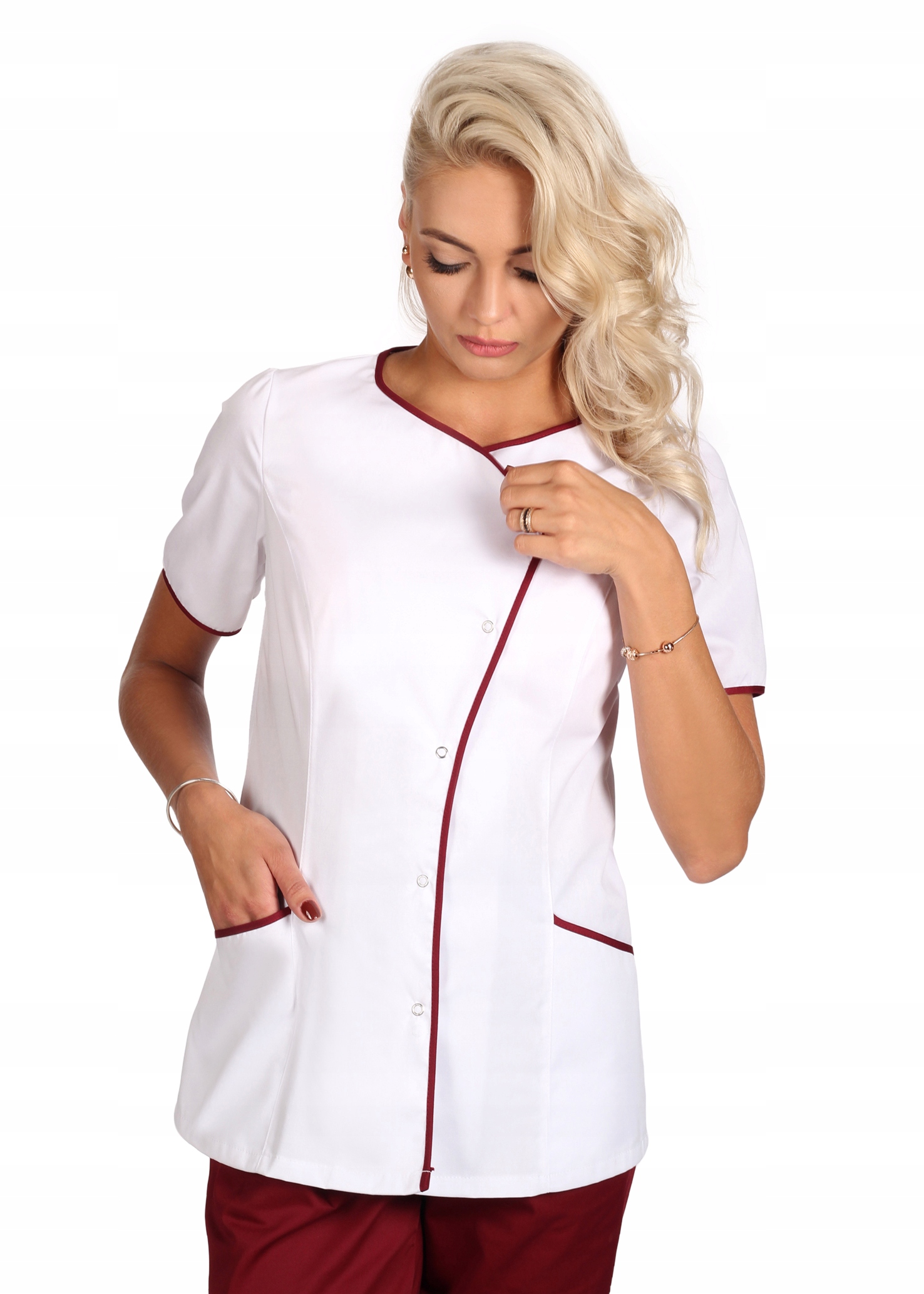 

żakiet ksmetyczny fartuch medyczny 14 kol. XL