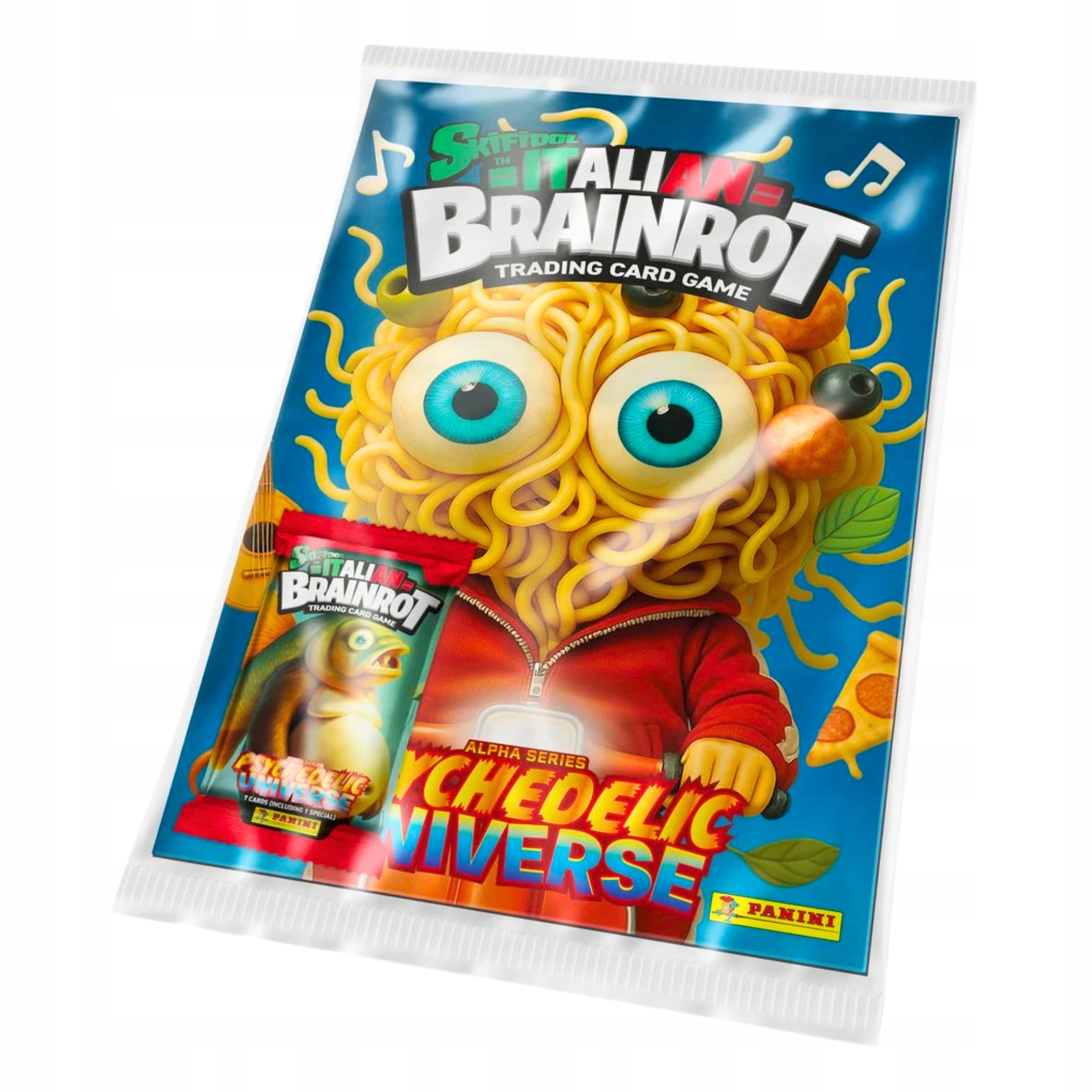 Album Na Karty Brainrot Skifidol Italian Panini Zestaw Startowy Saszetka